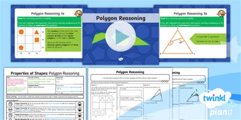 Planit Maths Y6 Properties Of Shapes 2d Shapes 4 Lesson Pack