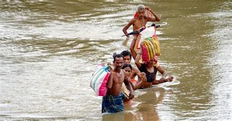 Heavy Rains Wreak Havoc In Himachal Uttarakhand Punjab Flood Alert