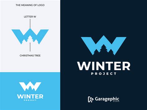 Winter Logo by Garagephic Studio on Dribbble