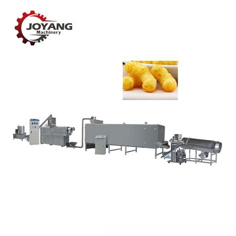 Extruded Snack Machine Puffed Corn Chips Making Machine Food Extrusion