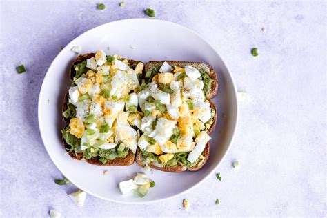 Avocado Toast With Hard Boiled Eggs A Life Delicious