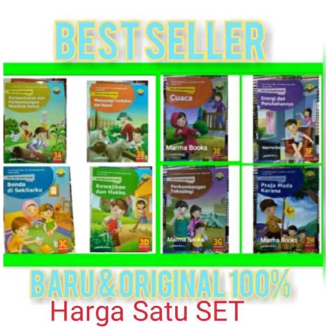 Jual Paket Buku Tematik Terpadu Kelas Tema A B C D E F G H