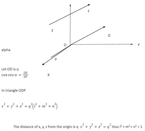 How To Find Direction Cosines Of The Line And Direction Ratio