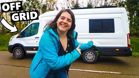 Making Our Van Off Grid Solar Install For Van Life Build Youtube