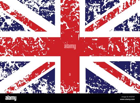 Grunge flag of United Kingdom - useful background Stock Vector Image & Art - Alamy