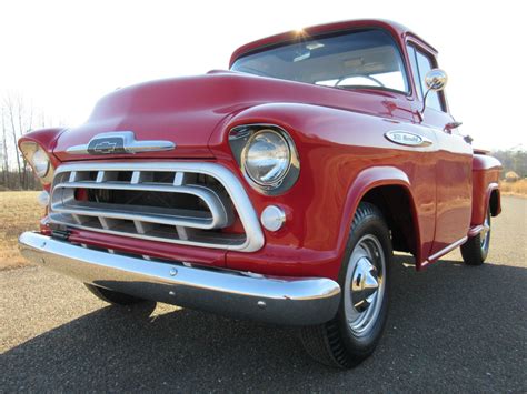 1957 Chevrolet 3100 Pick Up Truck Step Side Beautiful Restoration