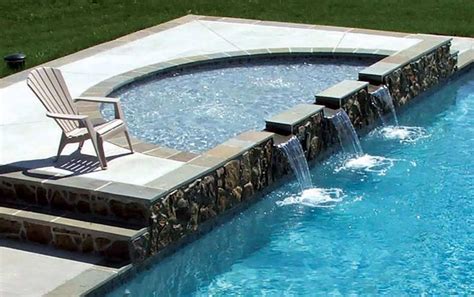 Fiberglass And Vinyl Liner Pool Tanning Ledges Latham Pools