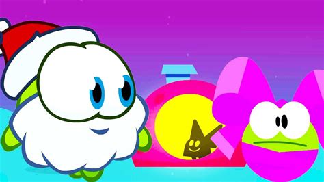 Las Historias De Om Nom Salvando La Navidad Dibujos Animados Para