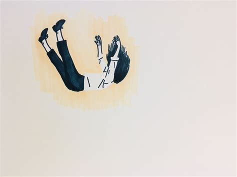 Falling. Illustration. | Art reference, Illustration, Art