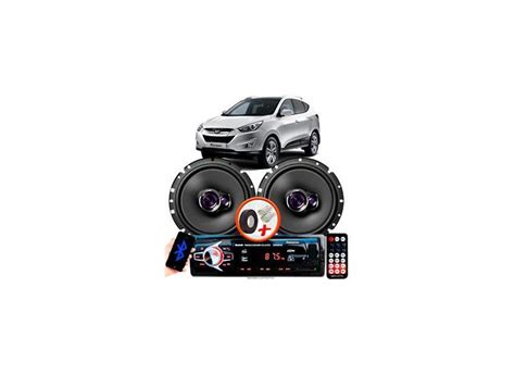 Alto Falante Pioneer Hyundai Tucson Traseiro Ts 1760br 6 100W RMS 4