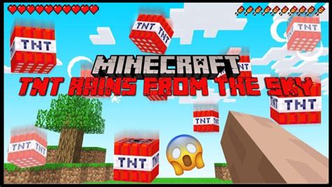 Raining TNT Minecraft Data Pack