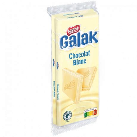 Galak Tablette De Chocolat Blanc 2x100g 200g