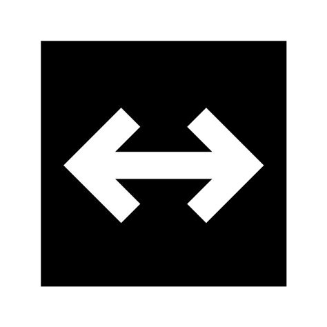 Arrow Left Right Square Fill Vector Svg Icon Svg Repo