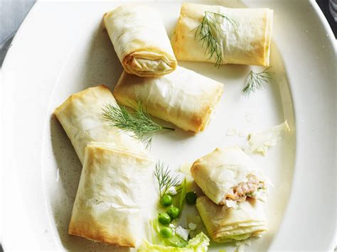 Smoked Salmon And Ricotta Filo Hand Pies Womens Weekly Food