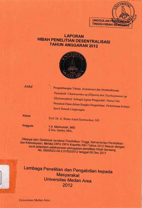 Pdf Laporan Hibah Penelitian Desentralisasi Tahun Dokumen Tips