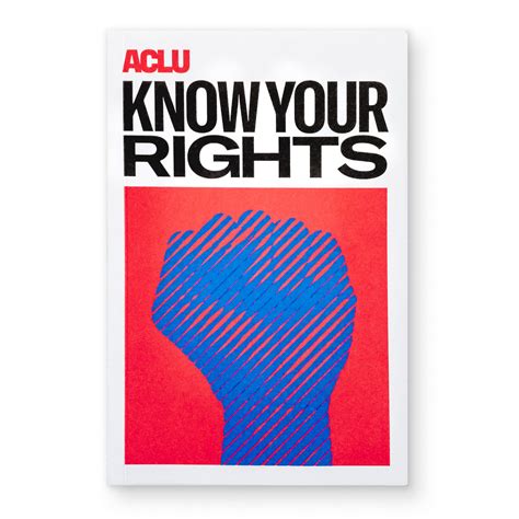 Aclu Know Your Rights Handbook Aclu