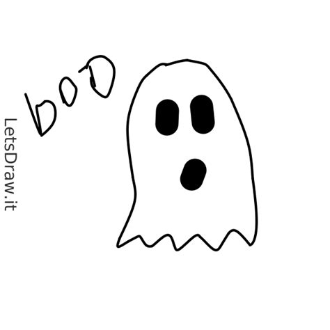 How To Draw Ghost C Eeubx Png Letsdrawit