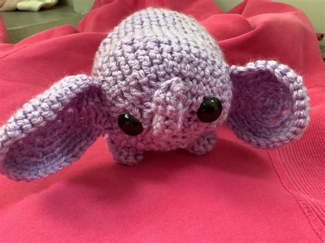 Free Cute Small Elephant Crochet Crochet Pattern Ribblr