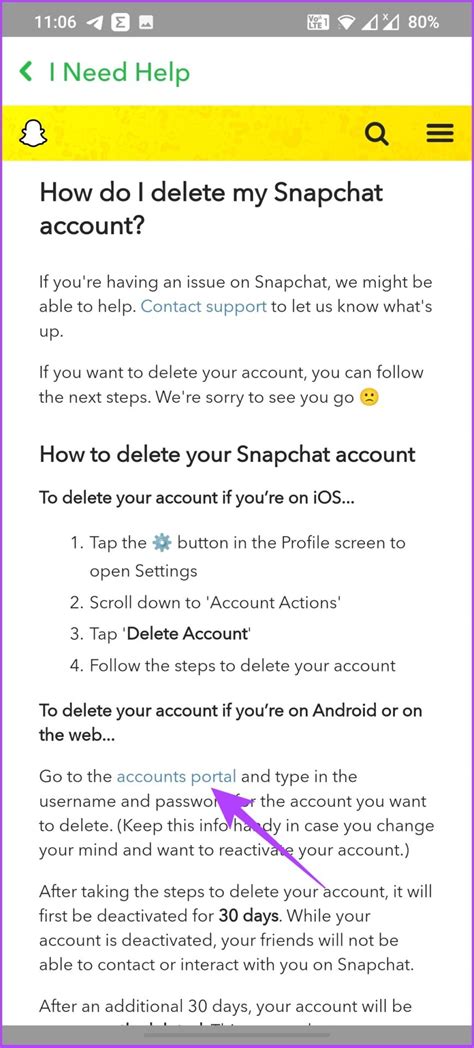 How To Delete Snapchat Account On Android And Iphone In 2023 Guidingtech