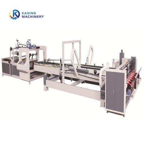 High Speed Full Automatic Corrugated Carton Box Nailing Stitcher