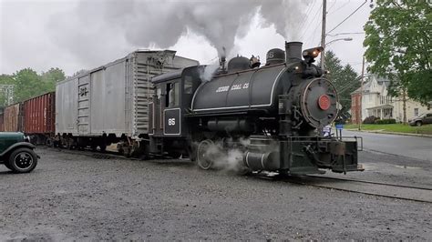 Jeddo Coal 85 And Wsrr 45 At The Walkersville Southern Railroad Yard