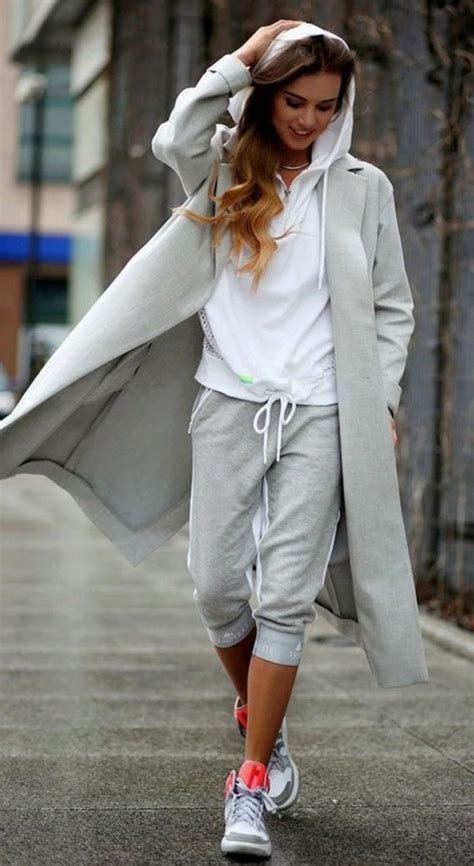 Fashionable Ways To Wear Sweatpants Careyfashion