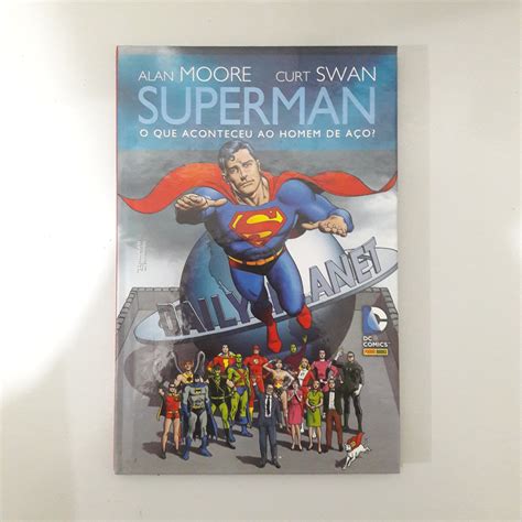 HQ Superman O que aconteceu ao homem de aço ALAN MOORE Shopee Brasil