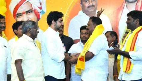 Ysrcp Leader Gorla Venugopal Reddy Jump Into Tdp In The Presence Of Nara Lokesh మంగళగిరిలో