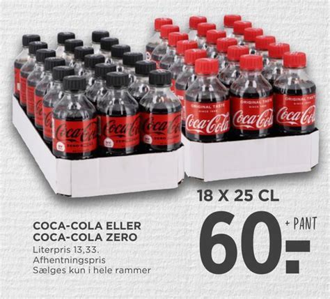 Coca Cola Eller Coca Cola Zero Tilbud Hos Meny