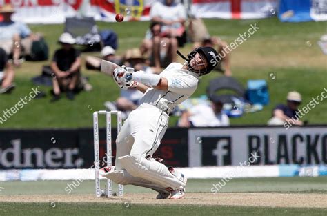 New Zealands Bj Watling Avoids Bouncer Editorial Stock Photo Stock