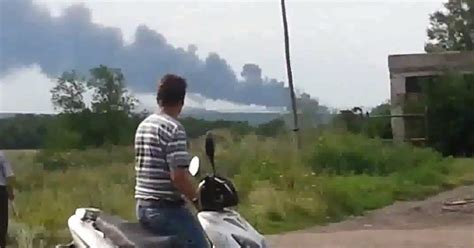 Malaysia Airline Flight Mh17 Video Shows Smoke Rising Above Reported