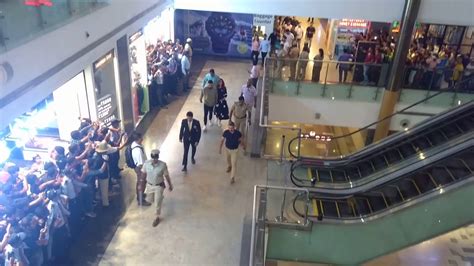 RCB Team Came To PVR In Orion Mall Bengaluru YouTube