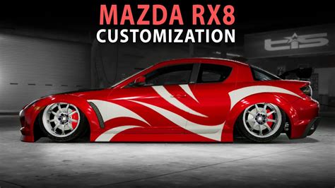 Midnight Club LA Mazda RX8 NFS MW MIA Customization YouTube