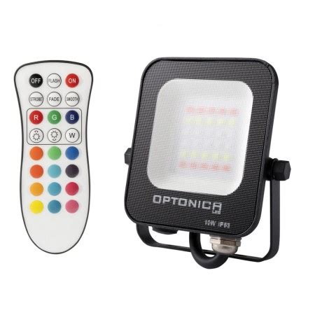 Proiector LED SMD Corp Negru IP65 10W RGB