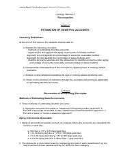 Acctg Learning Material Lesson Pdf Learning Material