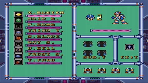 Megaman X 3 Passwords Game Genie Cheat Codes SNES Snes9x EX YouTube