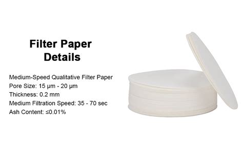 Amazon Labasics Quantitative Filter Paper Circles Mm Diameter