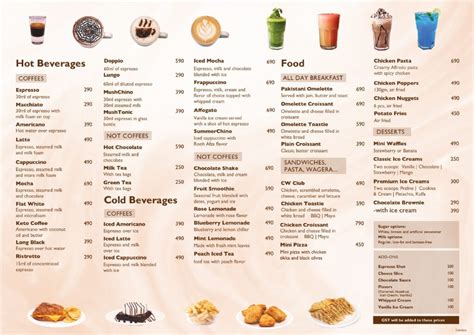 Menu Coffee Wagera