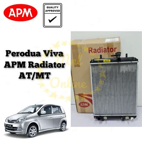 Original Apm Perodua Viva Radiator Auto Manual Lazada