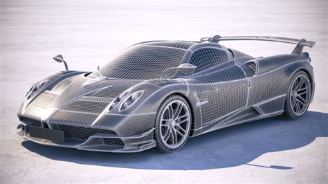 Pagani Huayra Roadster 2020 3d Model Cgtrader