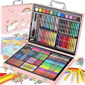 MCSWSEE Set De Arte Profesional 150 Piezas Kit De Dibujo Boceto Y