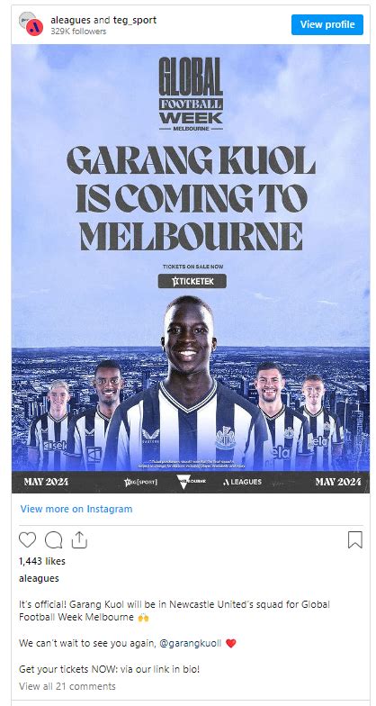 Newcastle United Make Melbourne Decision For Garang Kuol NUFC The Mag