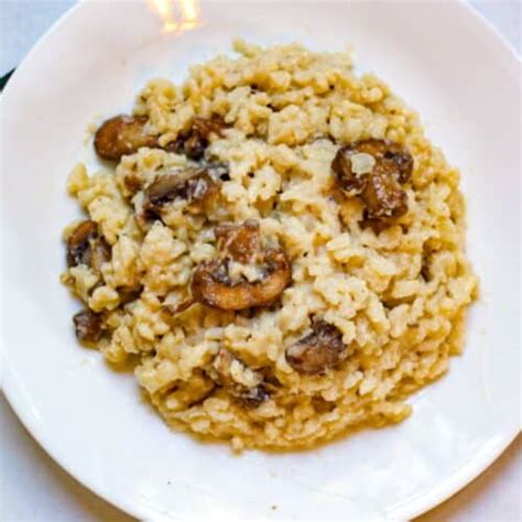 Risotto Con Funghi Risotto With Mushrooms Savas Kitchen