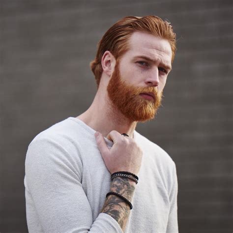 Gwilym Pugh Full Red Beard Mustache Beards Bearded Man Men Mens