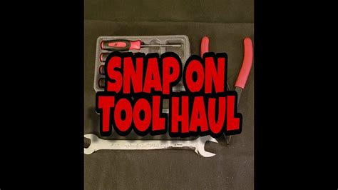 Snap On Tool Haul With A Touch Of Lisle Youtube