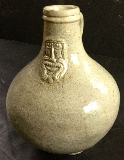 Rare Authentic Bellarmine Jug 17th Century Germany Antique Price