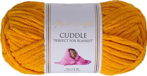 Utopia Crafts Cuddle Super Chunky Chenille Soft Yarn For Knitting And Crochet 100g 60m