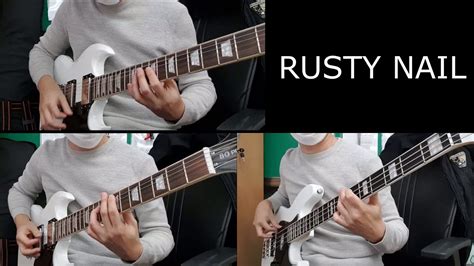 초등학교 선생님 X Japan Rusty Nail Guitar And Bass Cover Youtube