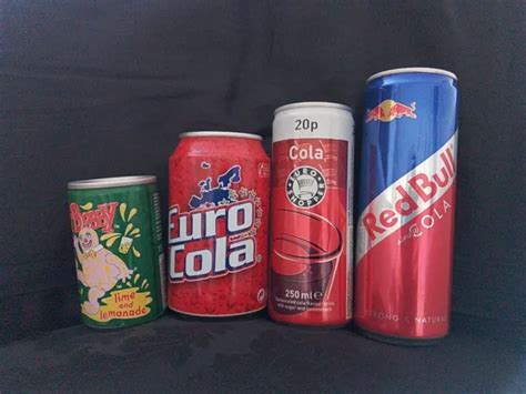 4 Fizzy Drinks Cans For Collectors Or Crafting Eur 426 Picclick It