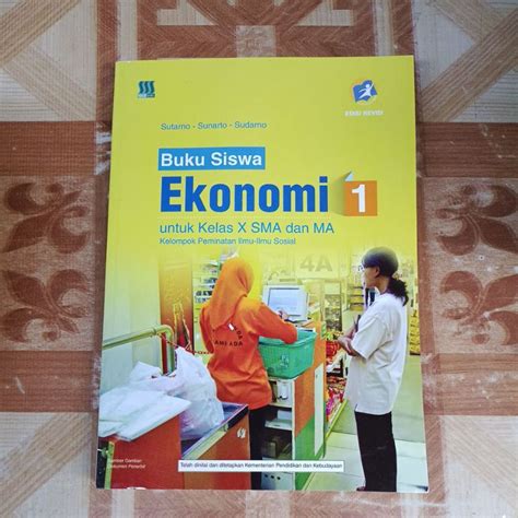 Jual Original Baru Buku Siswa Ekonomi Kelas X Sma Kurikulum